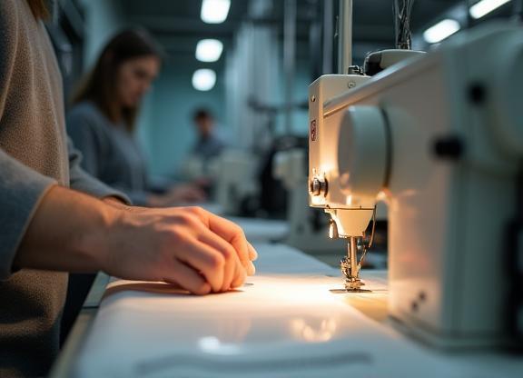 Proceso de confección personalizada en fábrica VitalModa