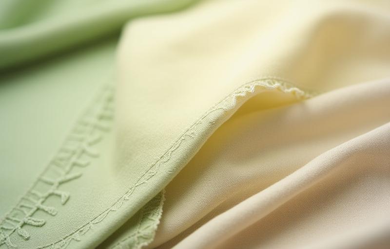 Detalle de tejidos sostenibles de la colección VitalModa